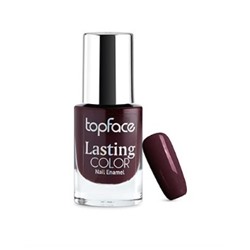 Topface Лак для ногтей Lasting color тон 49, глубокий красно-бордовый - PT104 (9мл)