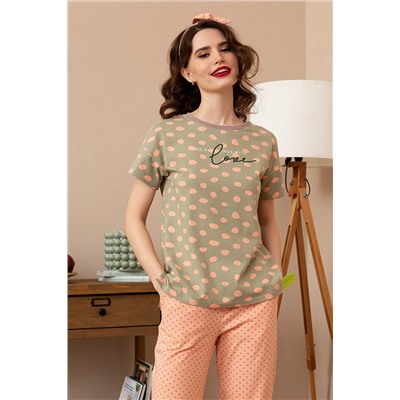 Комплект женский футболка, брюки Mia Cara AW22WJ352 Filissi