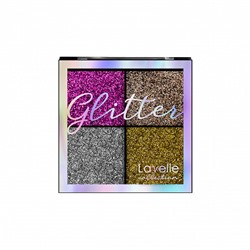 LavelleC*OLLECTION Тени 4-цветные для век Glitter тон 02 Северное сияние