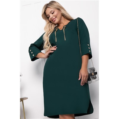Платье "Кармит" П7285 (зеленый)
