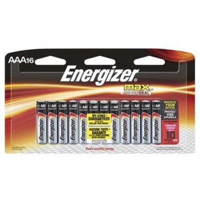 Элемент питания LR03 ENERGIZER MAX 16BL Energizer