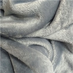 Велсофт серебристо-серый, 43х50 см