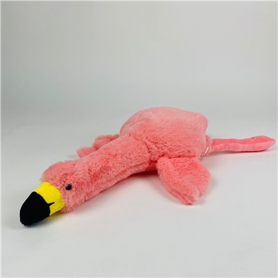 Мягкая игрушка Фламинго розовый пухлый 50 см
