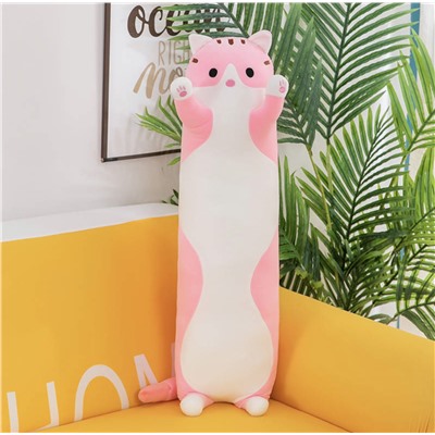 Мягкая игрушка Коты батон длинные стройные 110 см