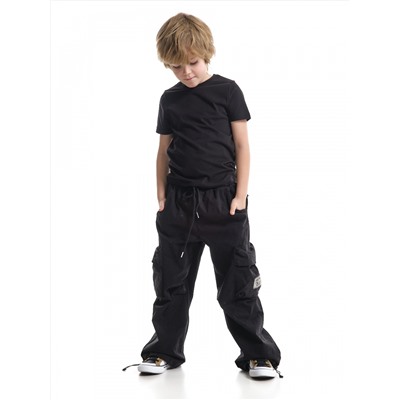 Джоггеры карго брюки для мальчика (128-146см) 33-7492-1(3) черный