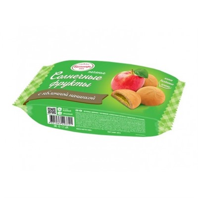 Печенье сдобное "Солнечные фрукты" с Яблочной начинкой 1 кг