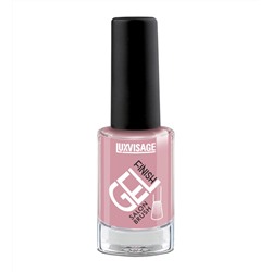 LuxVisage Лак для ногтей GEL finish тон 35(холодный дымчато-розовый) 9г