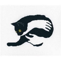 Набор для вышивания «РТО»  M669 - Среди черных котов