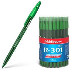 Ручка шариковая R-301 Stick.Original зеленая 0.7мм 46775 Erich Krause