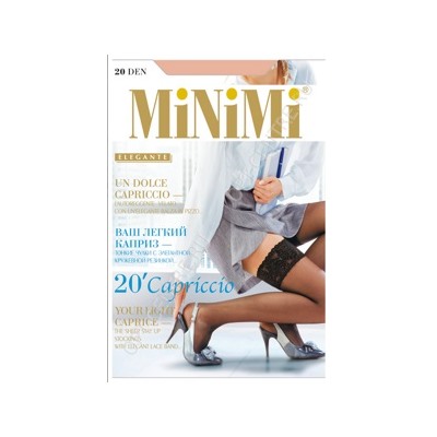 Торговая марка MiNiMi Capriccio 20 чулки