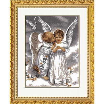 Набор для вышивания крестиком «Hobby&Pro»  682 "Два ангела"