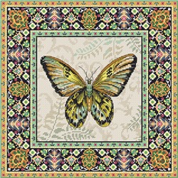 Набор для вышивания LETISTITCH  981 - Винтажная бабочка
