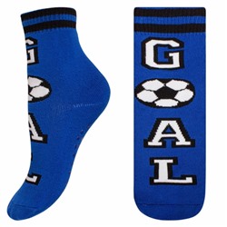 Носки махровые с тормозами Goal " Galeshu 19NO.H13 " ярко-синие р:1-3года