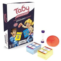 Настольная Игра Табу. Дети против родителей (260 карточек, пищалка, таймер, блокнот, в коробке, от 8 лет) Е4941, (Hasbro)