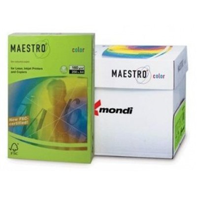 Бумага  А4 500л 80гр.  М/Color MA42 (ярко-зеленый) Maestro Color