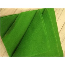 Фетр мягкий размер 20х30 см, толщина 1 мм цвет зеленый, 1 шт.