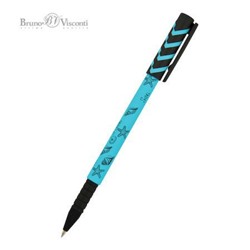 Ручка шариковая 0.5 мм "FunWrite.Морская" синяя 20-0212/30 Bruno Visconti