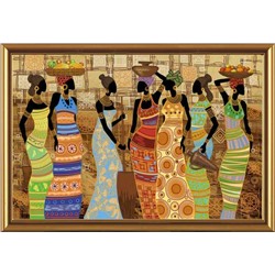 Набор для вышивания «Nova Sloboda»  ДК 1038 Африканские красавицы