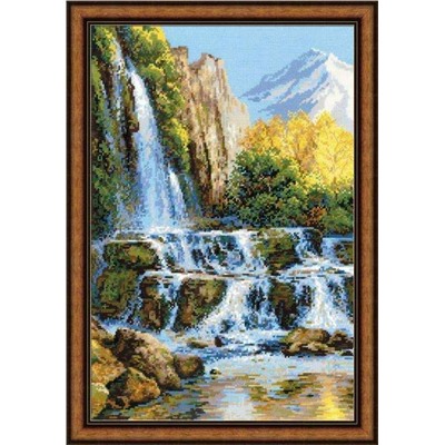 Набор для вышивания «Риолис» («Сотвори Сама»)  1194 "Пейзаж с водопадом"