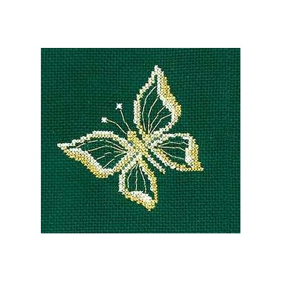 Вышивка крестом Andriana (Сделай своими руками)  З-28 Золотые украшения.Бабочка.