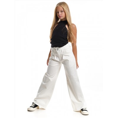 Белые джинсы для девочки (152-164см) 33-1074-1(4) белый