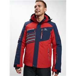 Горнолыжная куртка мужская красного цвета 77012Kr