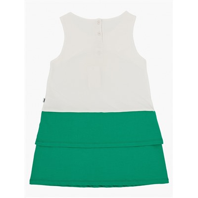 Платье (92-116см) UD 2963-1(2) касар/зеленый