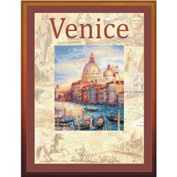 Частичная вышивка «Риолис»  РТ0030 "Города мира. Венеция"