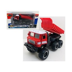 Машина Инерционная Пожарный грузовик-1 (свет, звук, в коробке, от 3 лет) Y22584214, (Рыжий кот)