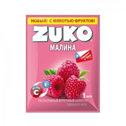 ZUKO Малина растворимый напиток 20г (заказ по 3 шт)