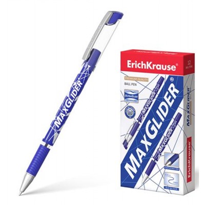 Ручка шариковая Ultra Glide Technology MaxGlider синий 45213 Erich Krause