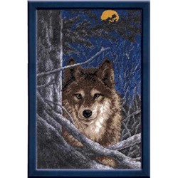 Набор для вышивания крестиком «Hobby&Pro»  602 "Волк"