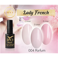 >Rio Profi Гель-лак Lady French №4 Parfum, 7 мл