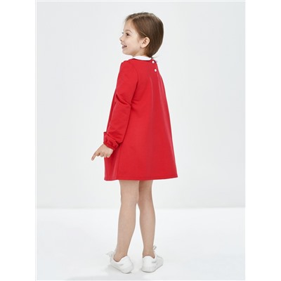 Платье с воротником (98-116см) UD 1446-1(2) красный