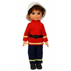 Кукла Мальчик в костюме Пожарного (30см) В3880, (Весна)