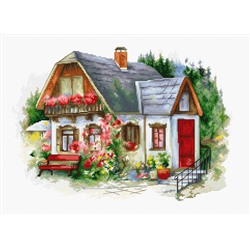 Набор для вышивания «Luca-S»  BU4005 Красивый загородный домик