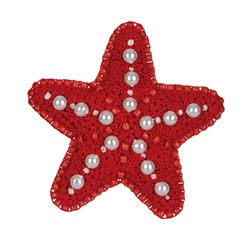 Набор для вышивания «Кларт»  10-012 Брошь. Морская звезда