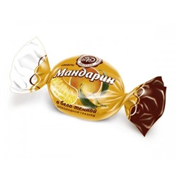 Мандарин в бело-темном шоколаде 3кг/Микаелло Товар продается упаковкой.