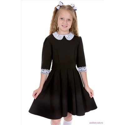 5012-1 Платье цвет чёрный