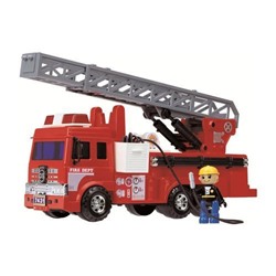 Пожарная машина (40,5см, инерционная, со шлангом и фигуркой, в коробке) 926/40377, (Росмэн)