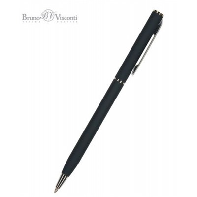 Ручка автоматическая шариковая 0.7мм "PALERMO" синяя, (сине-черный металлический корпус) 20-0250/05 Bruno Visconti
