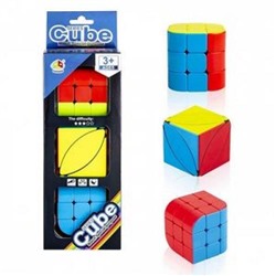 Головоломка Cube Magic Колумн Баррел Куб. Айви Куб. Пенроуз Куб (непропорциональные, в коробке, от 3 лет) FX7781, (TOMNESS CO., LTD)