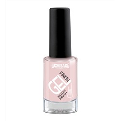 LuxVisage Лак для ногтей GEL finish тон 31(розовый пастельный ) 9г