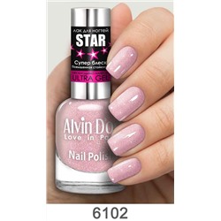 Alvin D`or Лак для ногтей STAR Супер блеск тон 6102  15мл