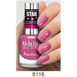 Alvin D`or Лак для ногтей STAR Супер блеск тон 6116  15мл