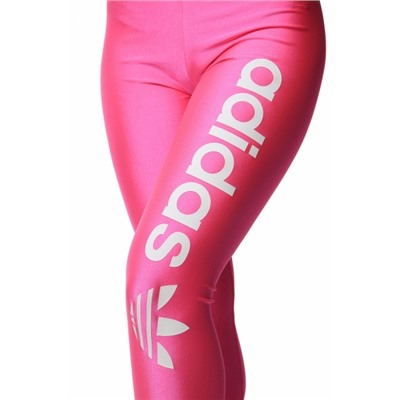 Леггинсы " World Sport Adida " розовый р:46-48