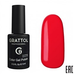 Grattol Color Gel Polish Pure Red GTC083