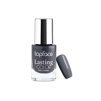 Topface Лак для ногтей Lasting color тон 58  темно-серый- PT104 (9мл)