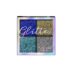 LavelleC*OLLECTION Тени 4-цветные для век Glitter тон 01 Королевская роскошь