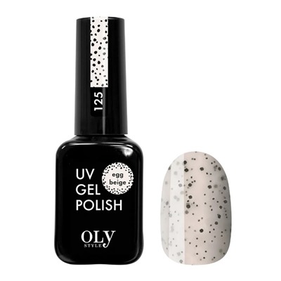 OLYSTYLE Гель-лак для ногтей тон 124 egg gray